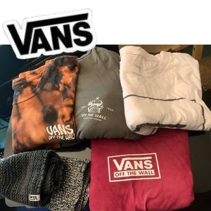 VANS SHIRT LOT XL